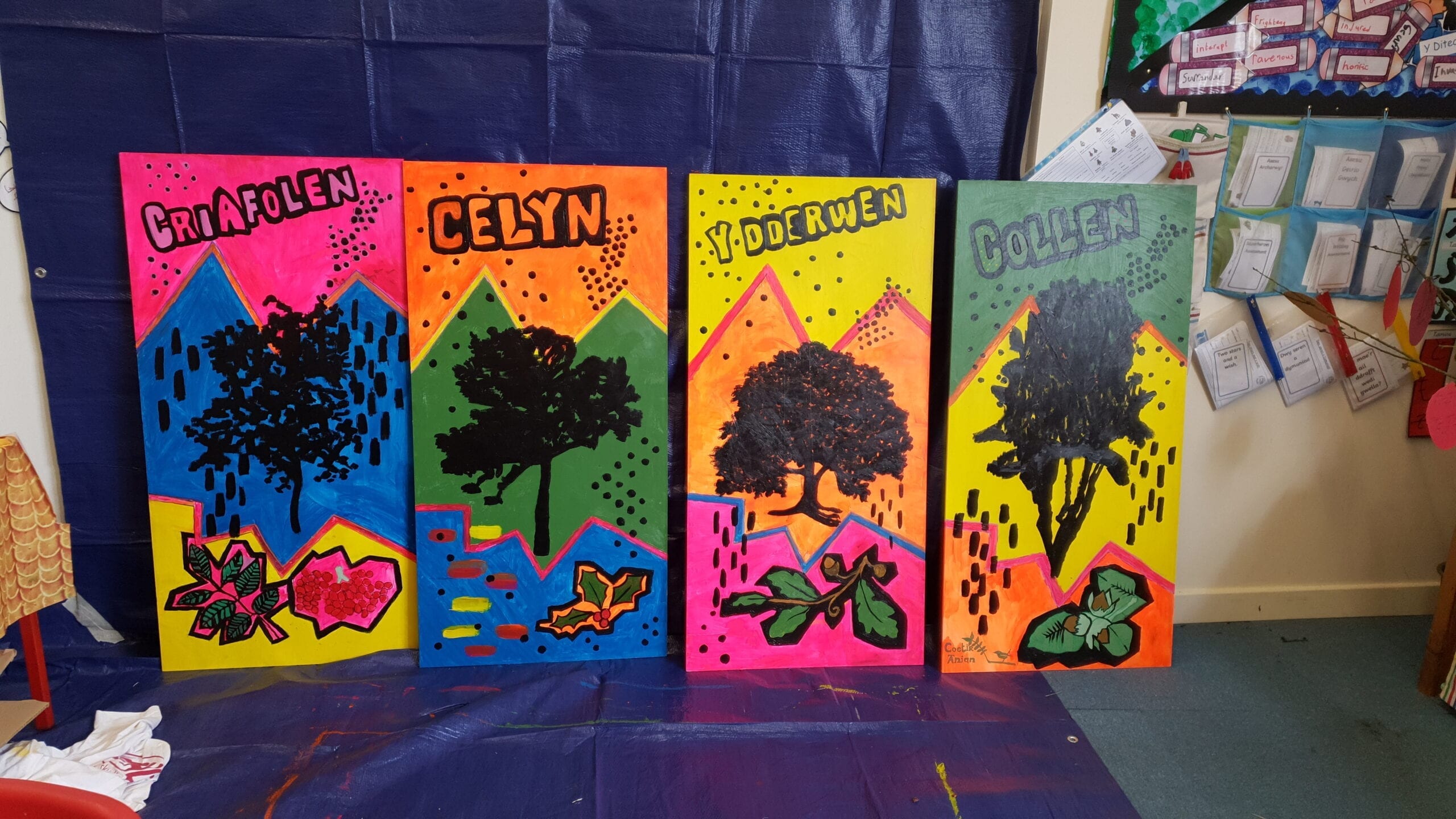 Creative project - tree murals