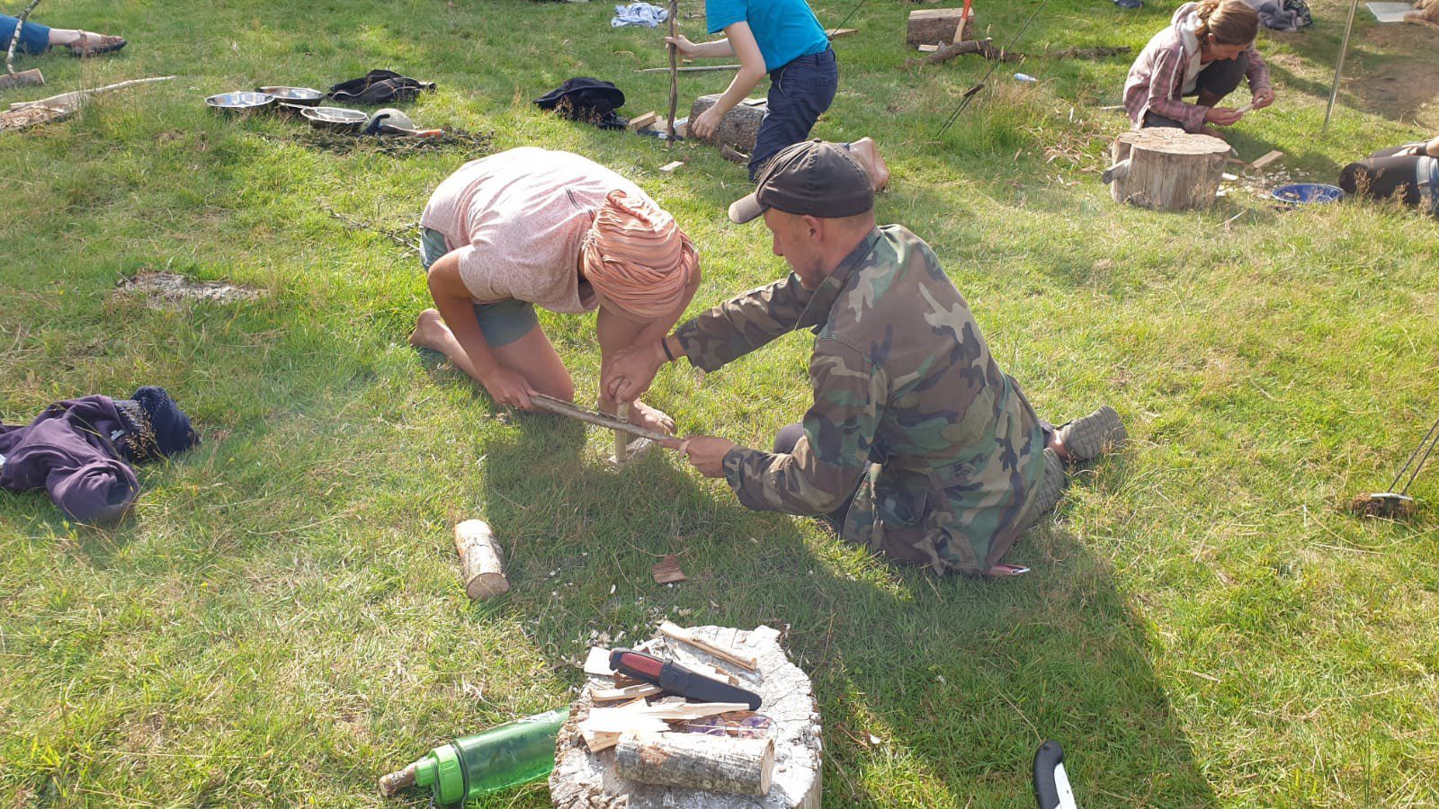 Making fire
